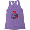 candy cane cat Racerback Tank