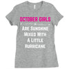 October Girls Ladies Fitted T-Shirt