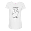 i can't sleep Maternity Scoop Neck T-shirt