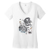 the last great battle Women's V-Neck T-Shirt