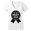 best dad ever Women's V-Neck T-Shirt
