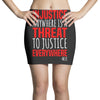 injustice anywhere is a threat Mini Skirts