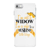 i'm not a widow i'm a wife to a husband with wings iPhone 7 Case