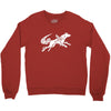 okami tribute wolf ladies Crewneck Sweatshirt