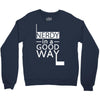 nerdy in a good way 2 Crewneck Sweatshirt