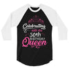 Celebrating With The 70th Birthday Queen 3/4 Sleeve Shirt