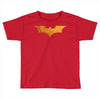 Batman Gold Logo Toddler T-shirt