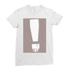exclamation box Ladies Fitted T-Shirt