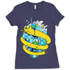 radical mathematical Ladies Fitted T-Shirt