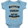 Super Cool Grandson Of A Freaking Awesome Pop Pop Baby Onesie