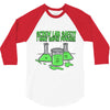 screw lab safety i want super powers 3/4 Sleeve Shirt