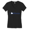 i like mama Women's V-Neck T-Shirt
