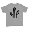 minimalistic cactus Youth Tee