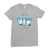 i'm a nerd Ladies Fitted T-Shirt