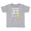 my head says gym but my heart say tacos Toddler T-shirt
