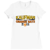kaufman orange bats 2011 Ladies Fitted T-Shirt