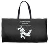 alternatives to war play rugby Weekender Totes