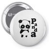 panda Pin-back button