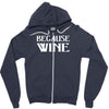 it's sort of the answer to everything Zipper Hoodie