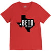 Beto For Senate Texas Map V-Neck Tee