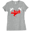 parkour jump freestyle Ladies Fitted T-Shirt