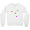 libra rainbow sign Crewneck Sweatshirt