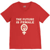 the future is female V-Neck Tee