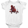 mushroom eater Baby Bodysuit