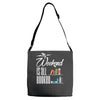 my weekend is all booked Adjustable Strap Totes