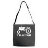 tractor driver for farmer and construction worker Adjustable Strap Totes