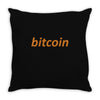 bitcoin Throw Pillow