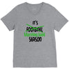 its marching band season green V-Neck Tee
