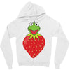 Kermit Strawberry Zipper Hoodie