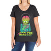 mars recruitment Ladies Curvy T-Shirt