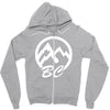 bc mountains british col Zipper Hoodie