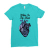 winter in my heart Ladies Fitted T-Shirt