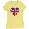 england flag Ladies Fitted T-Shirt