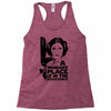 a woman's place is in the resistance Racerback Tank