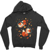 space fox Zipper Hoodie
