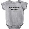 enemies Baby Bodysuit