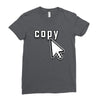 Copy Paste Matching Ladies Fitted T-Shirt