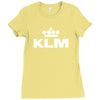 klm dutch airline Ladies Fitted T-Shirt
