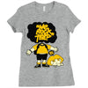 we rock hard Ladies Fitted T-Shirt