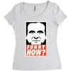 funny how Women's Triblend Scoop T-shirt