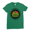cannabis Ladies Fitted T-Shirt