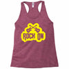 rock on Racerback Tank