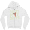 riots not diets Zipper Hoodie