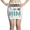 Born To Love Him (Born To Love Her &ndash; Born To Love Him Couples Design Mini Skirts
