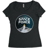 United States Space Force Women's Triblend Scoop T-shirt