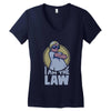 baby cop Women's V-Neck T-Shirt
